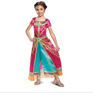 Costumes Disney Aladdin Jasmine Pink Deluxe Child Costume Poshmark